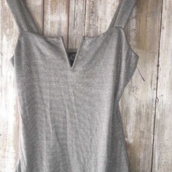 Wild Fable Silver Metallic Bodysuit - Picture 5 of 8